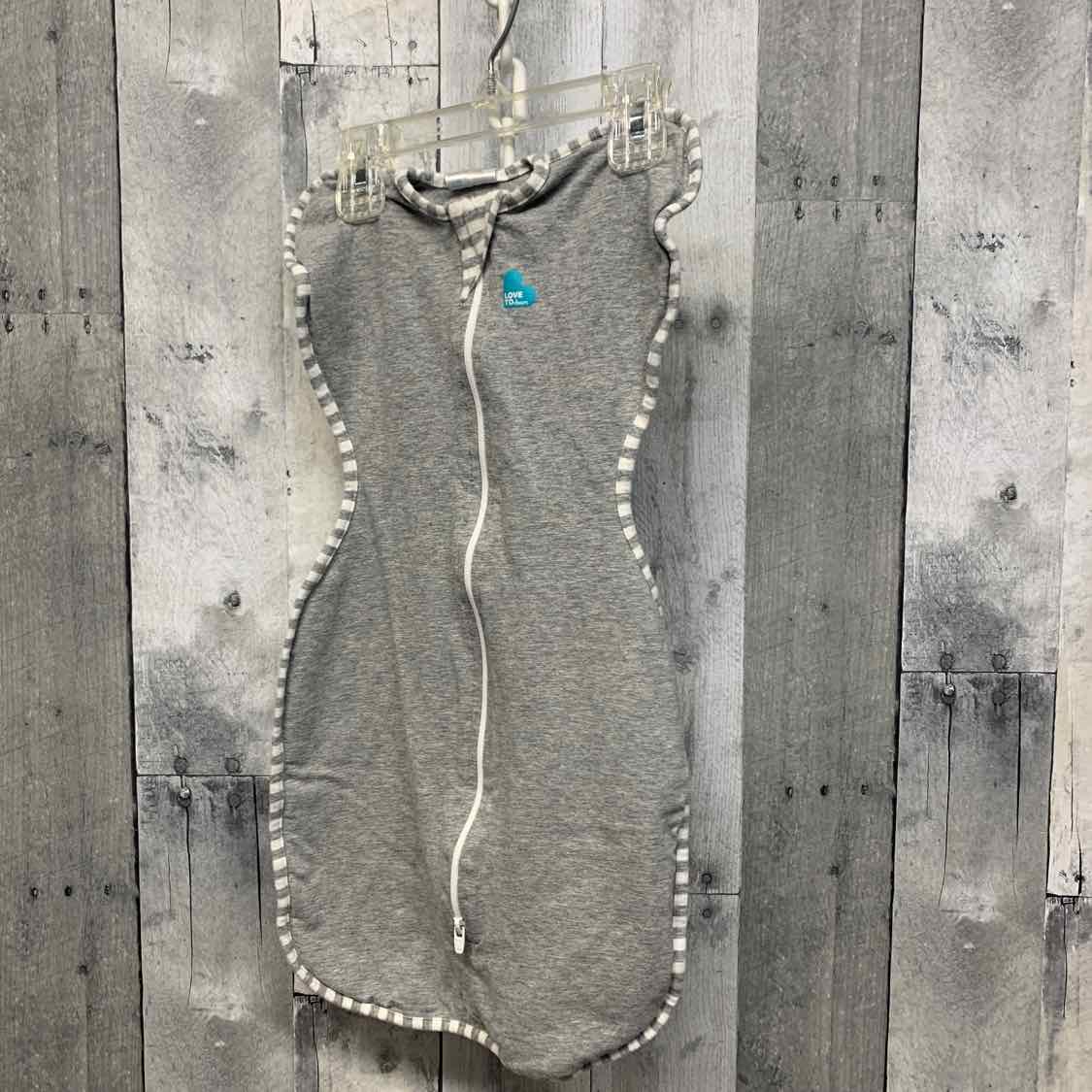 Size Small Gray Swaddle Me Sleep Sack
