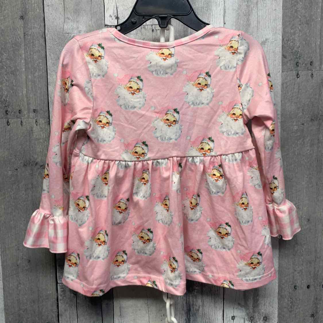 Size 3 Pink Print B Brand Long Sleeve Shirt
