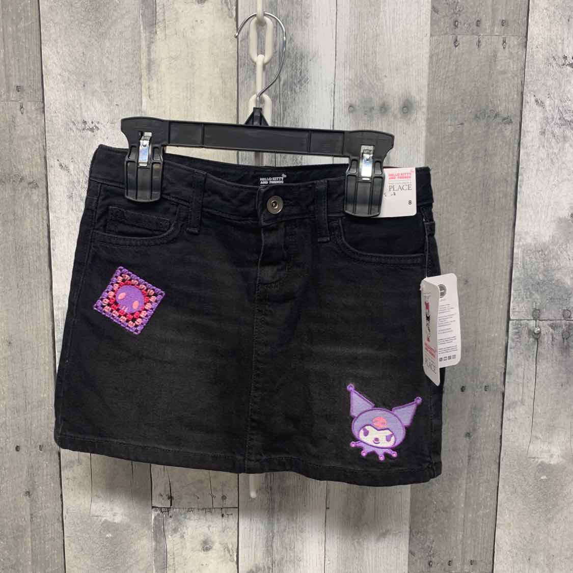 Size 8 Black/Purple Children's Place Skirt