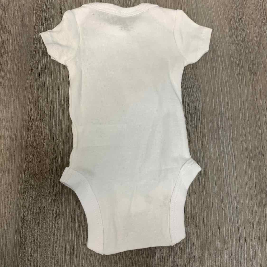 Size Preemie White Gerber Bodysuit