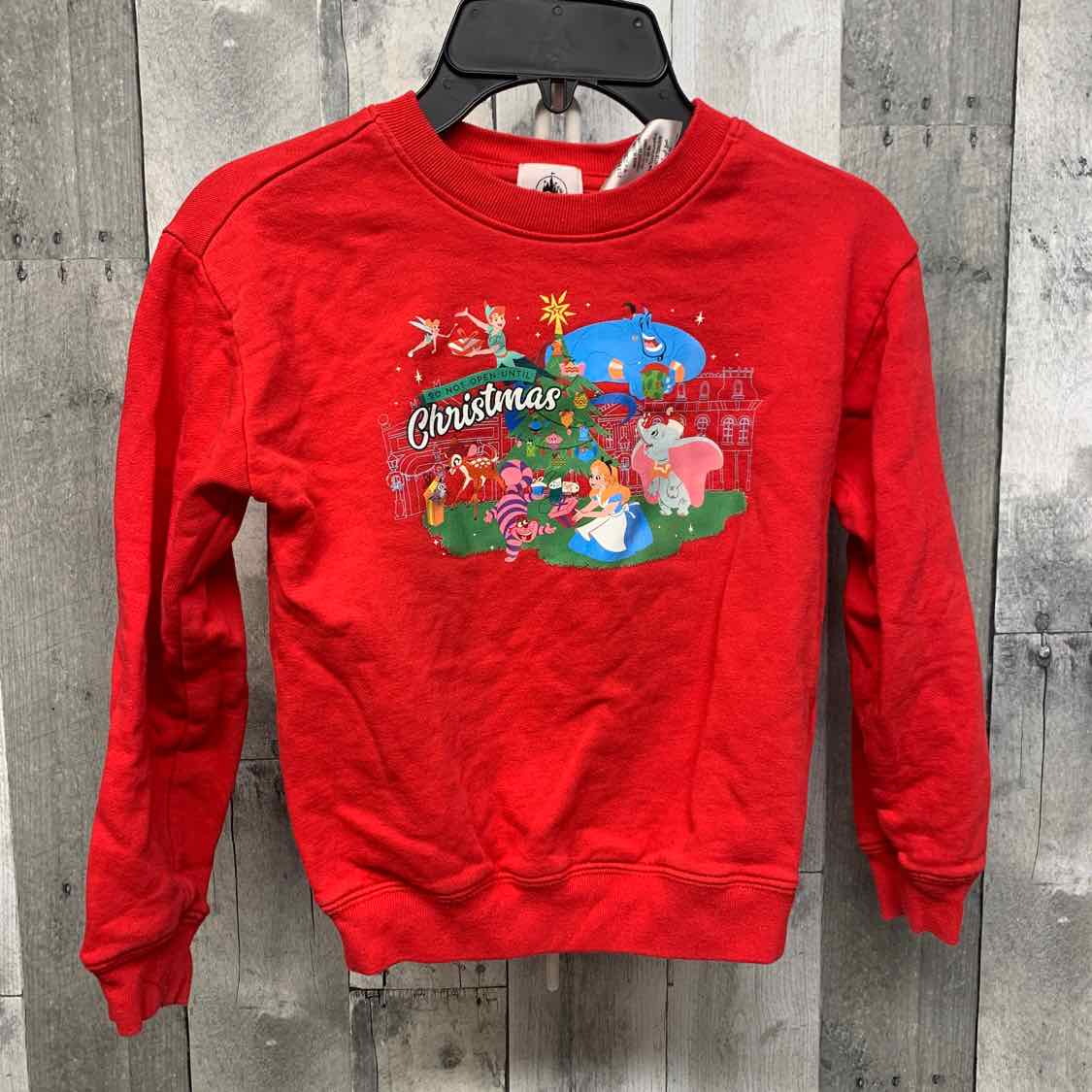 Size 5/6 Red Graphic Disney Collection Long Sleeve Shirt