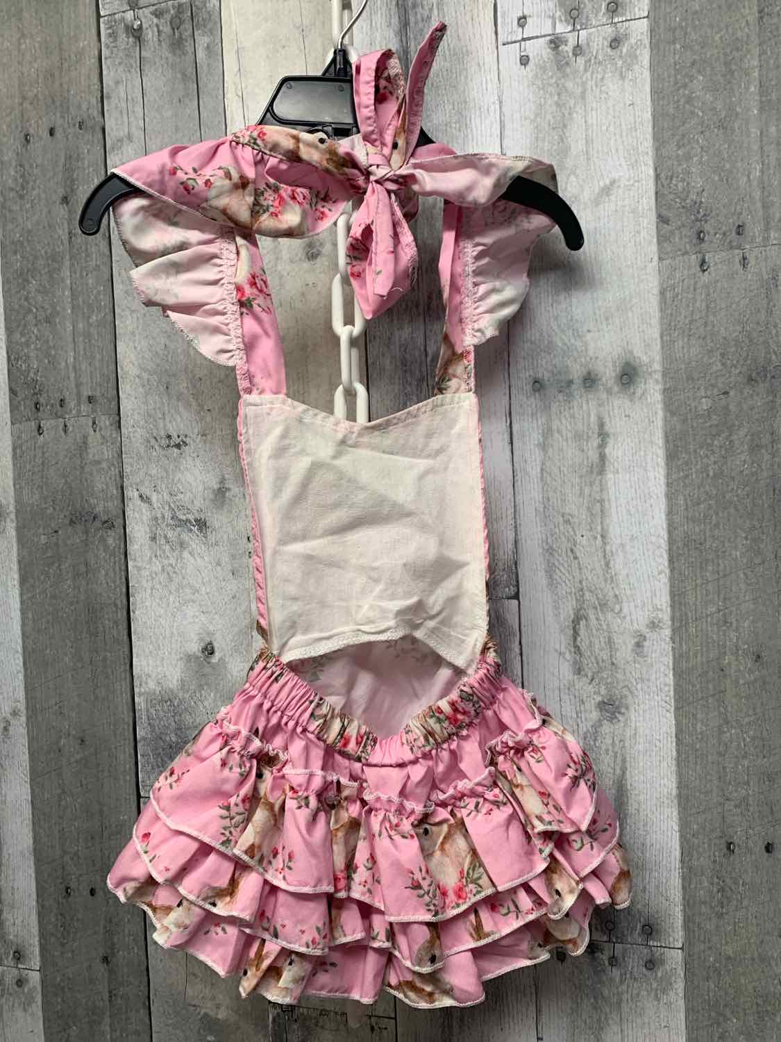 Size 2T Pink Animal Print B Brand Romper