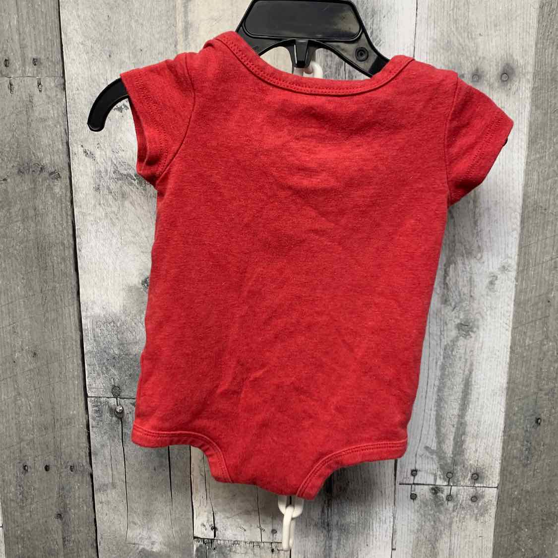 Size 6-9 Months Red Graphic Disney Bodysuit