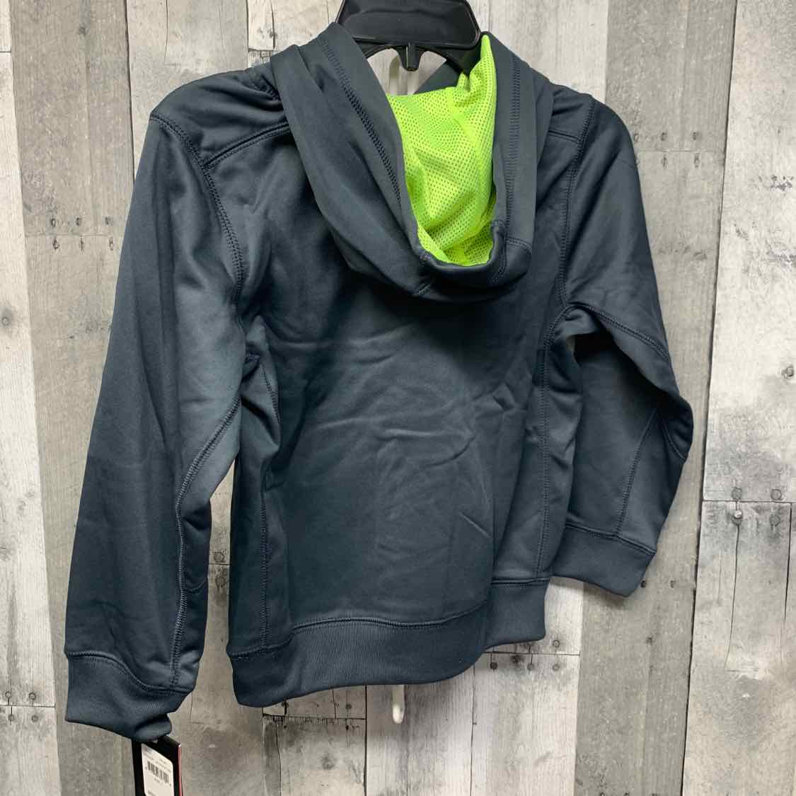 Size 7 Gray Graphic Sport Brand Pull Over