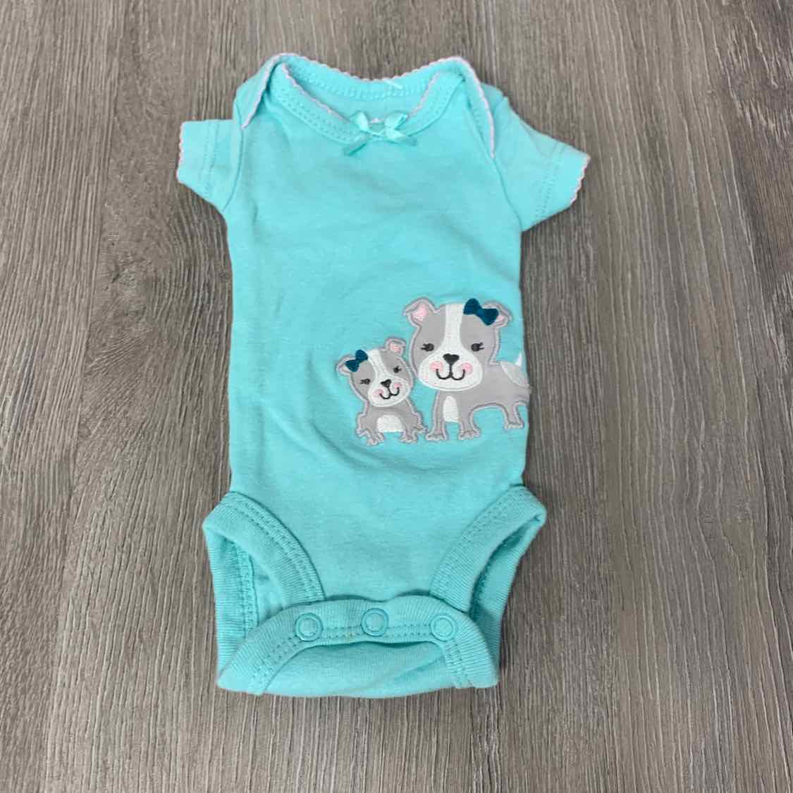 Size Preemie Blue Child of Mine Bodysuit