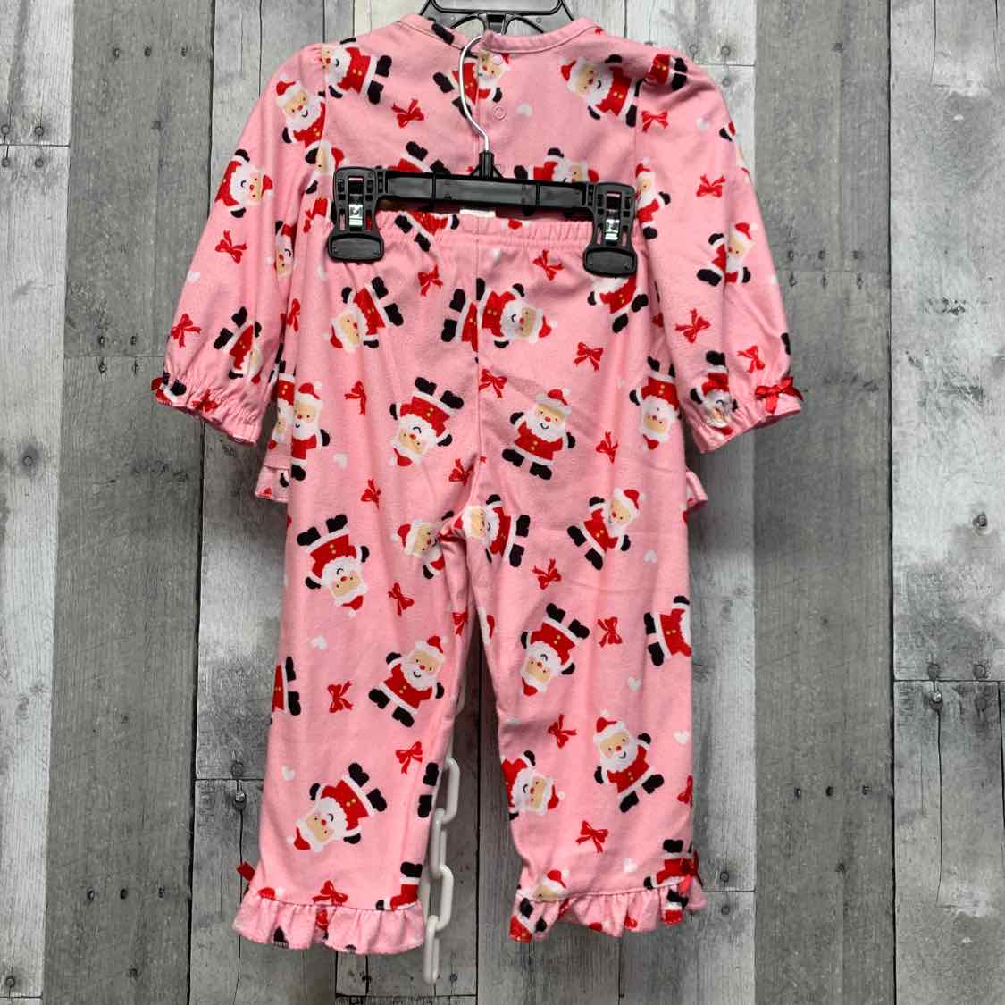 Size 18 Months Pink Print Little Me 2pc PJs