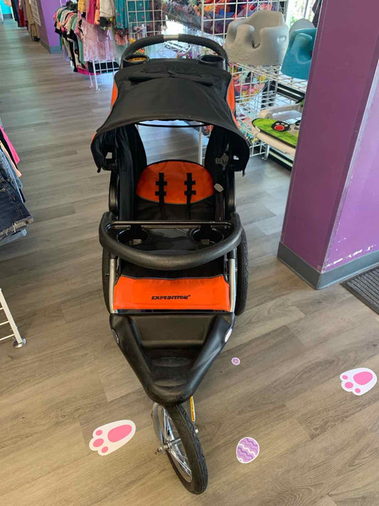 Baby Trend Black/Orange Jogging Stroller