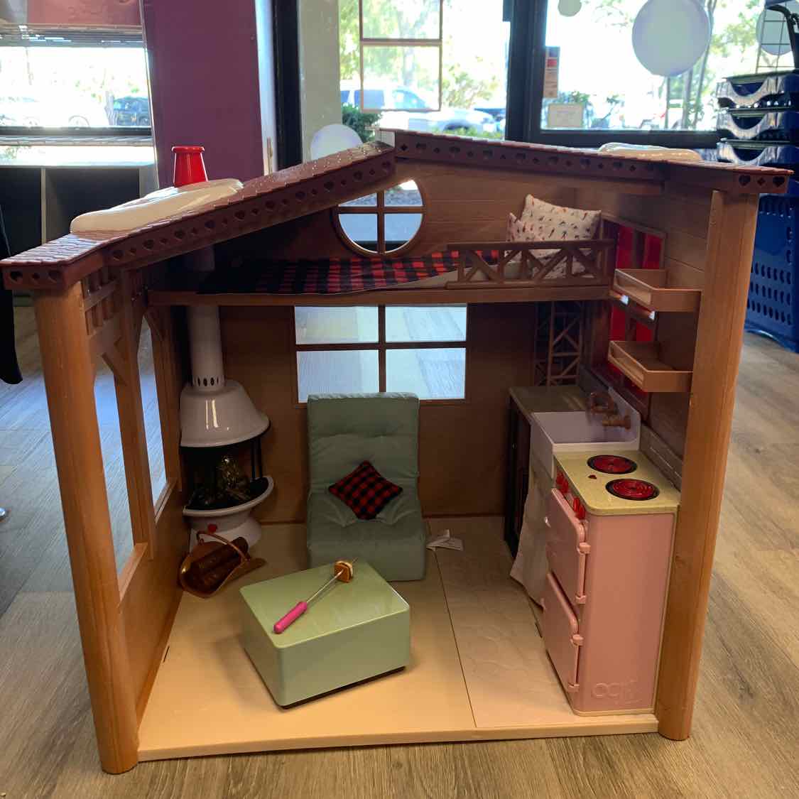 Our Generation Brown/Red Doll Playset