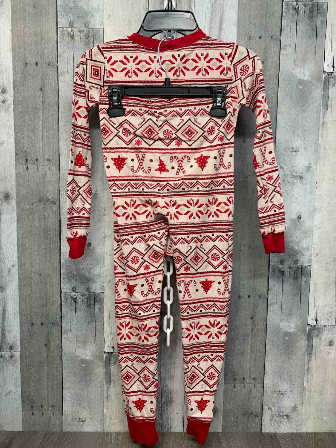 Size 8 Ivory/Red Children's Place 2pc PJs