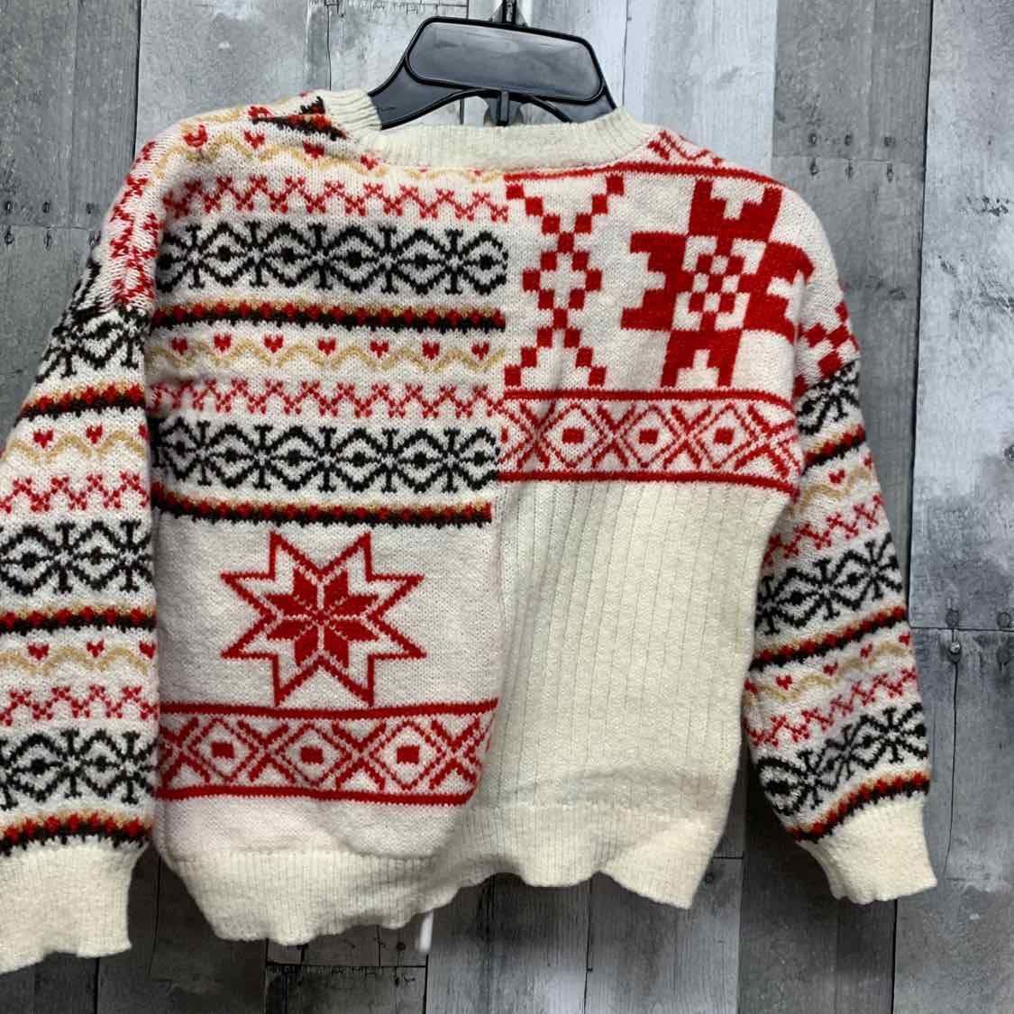 Size 6 Red/White Holiday Brands Sweater