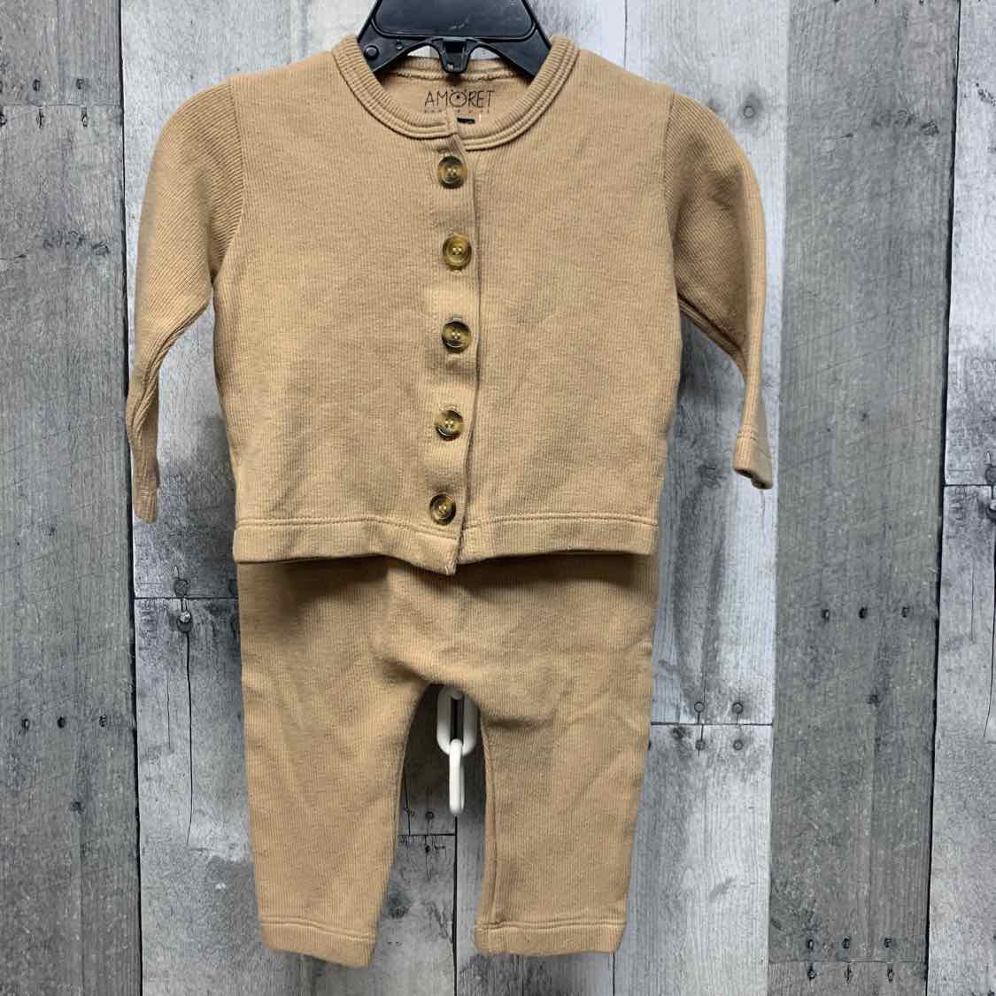 Size 9-12 Months Tan B Brand Shirt/Pants