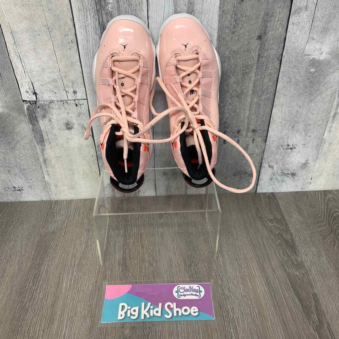 Size 2 Pink/Black Sport Brand Sneakers