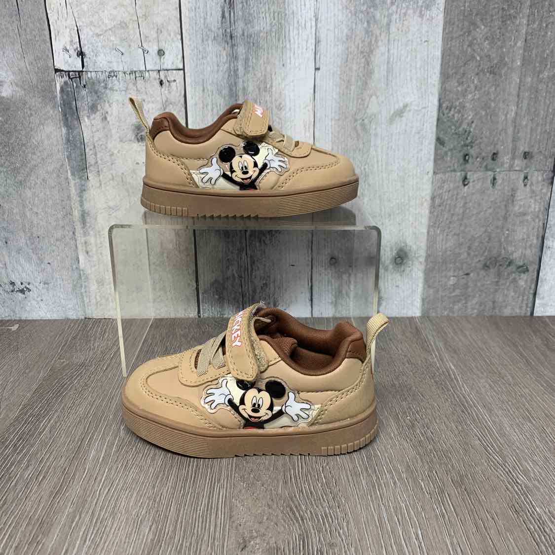 Size 6 Tan Disney Sneakers