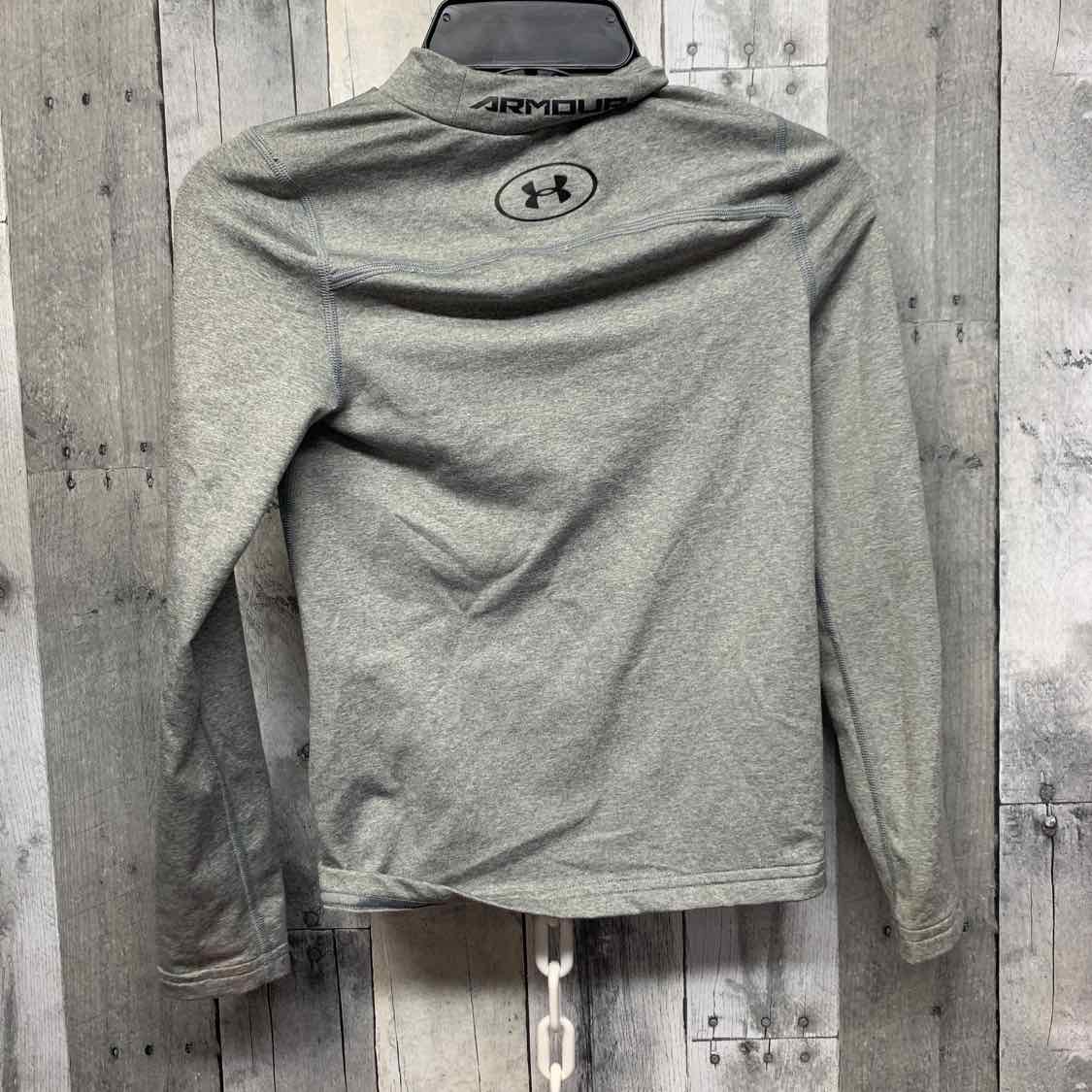 Size Small Gray Sport Brand Long Sleeve Shirt