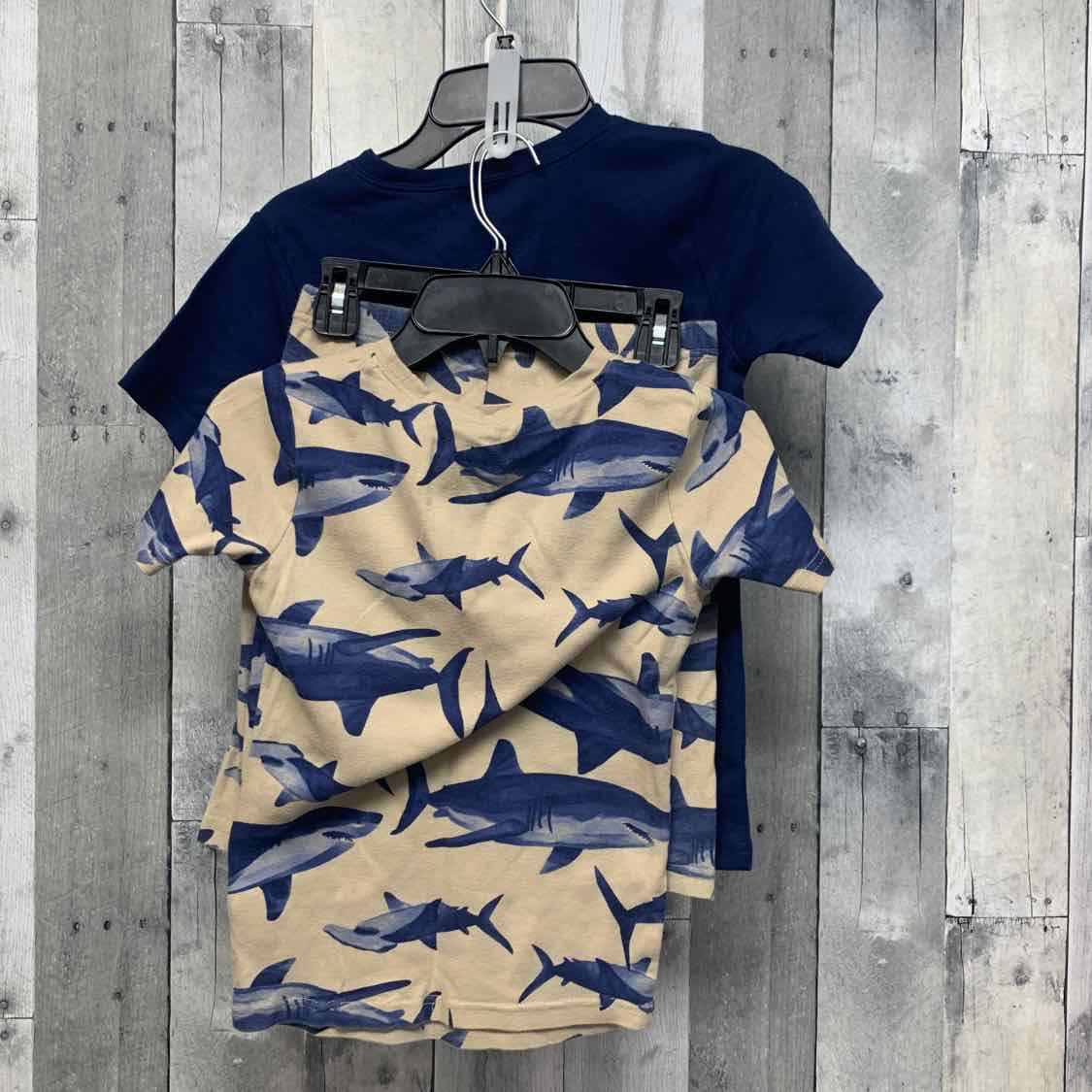 Size 10 Navy/Brown Carter's 2pc PJs