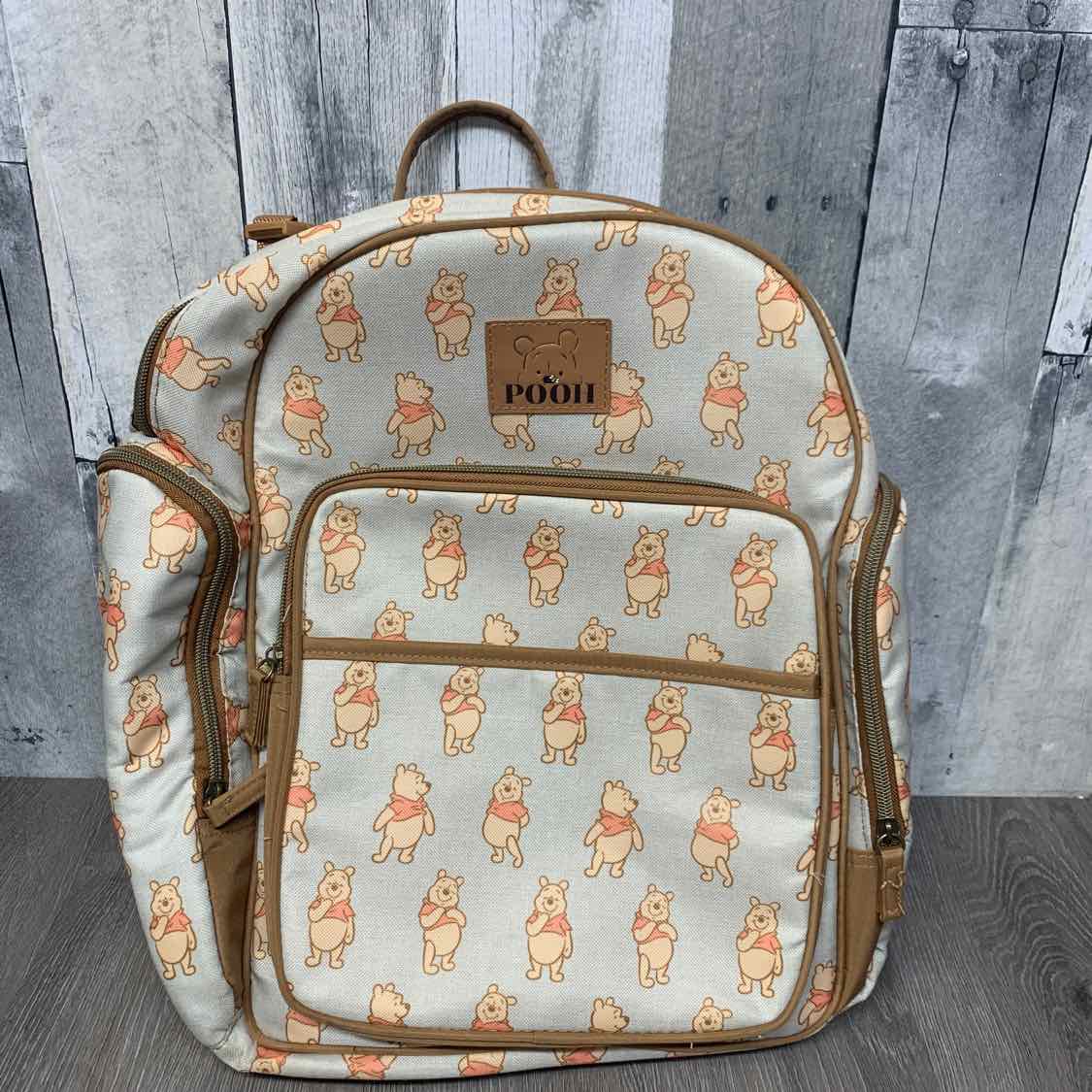Disney Tan Print Winnie The Pooh Diaper Bag