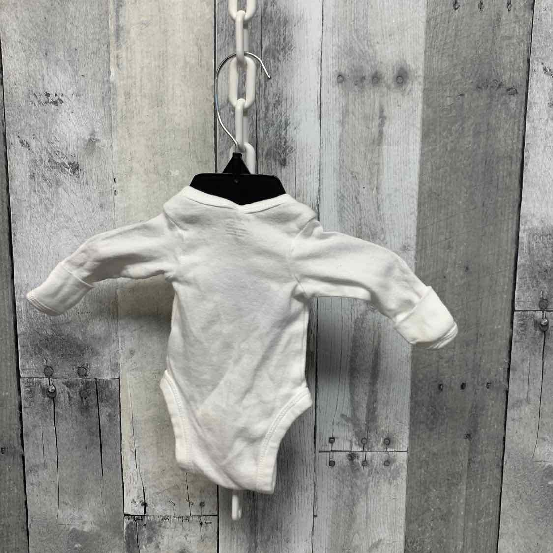 Size Preemie White Gerber Bodysuit