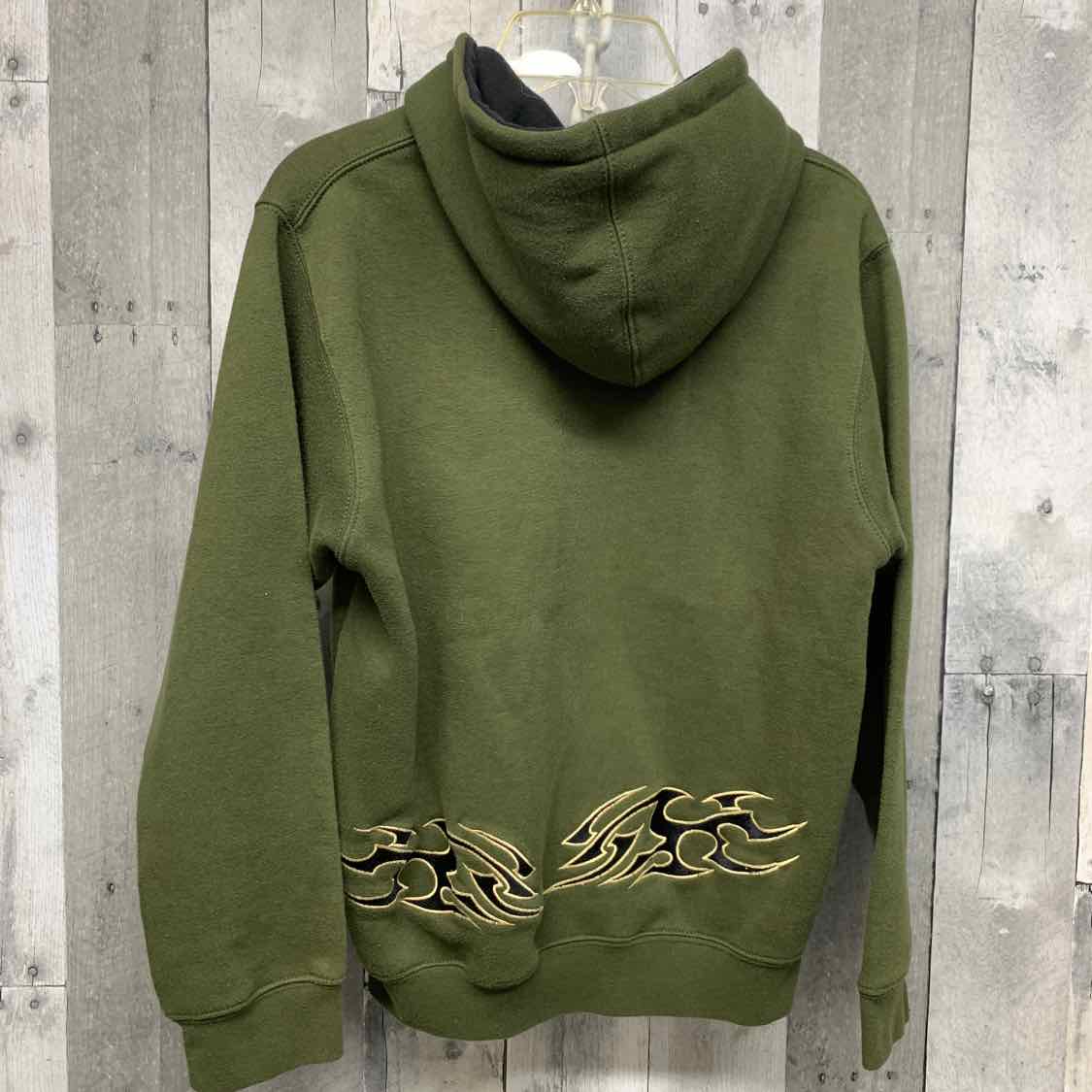 Size 6 Green Graphic B Brand Pull Over