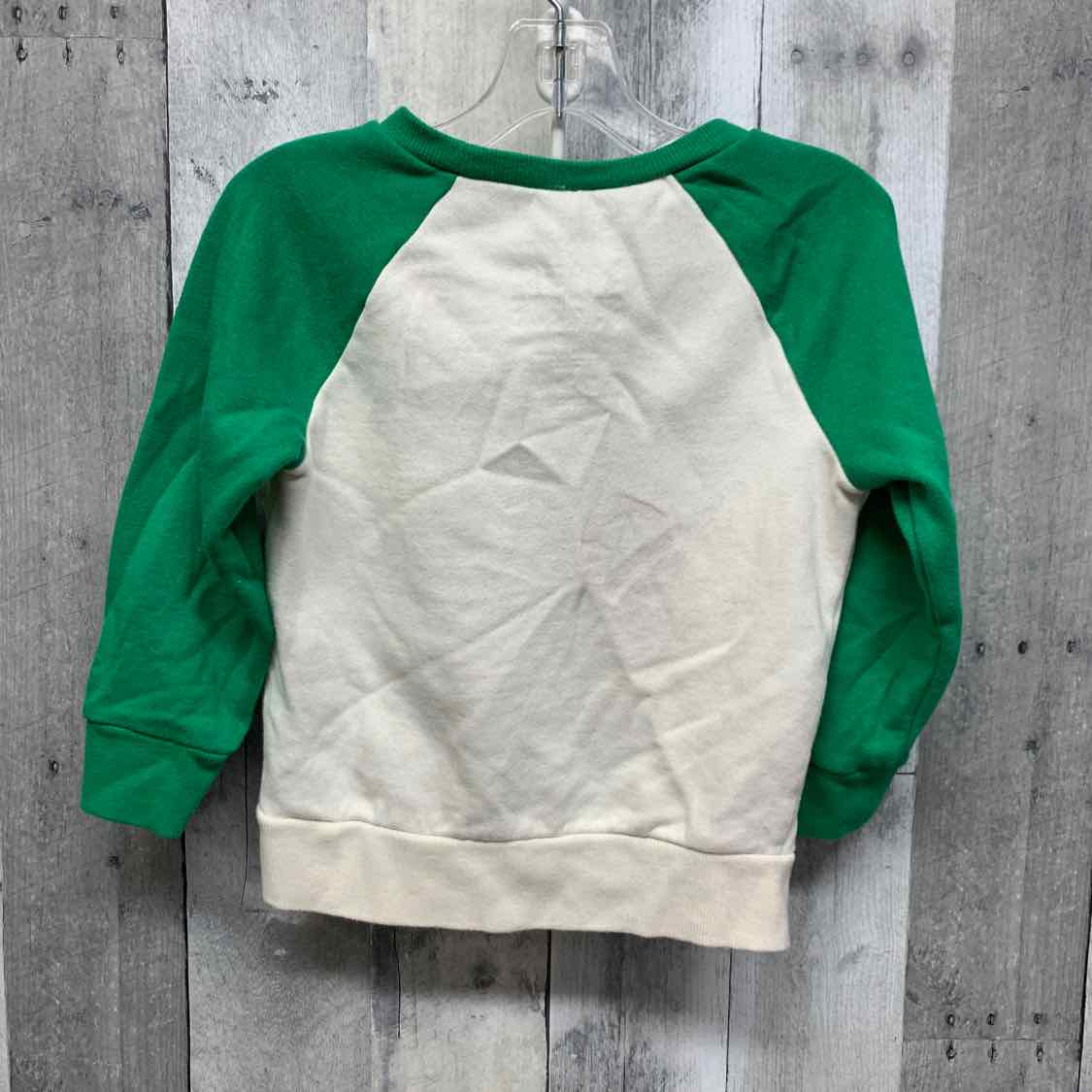 Size 3T Tan/Green Dr Seuss Sweat Shirt