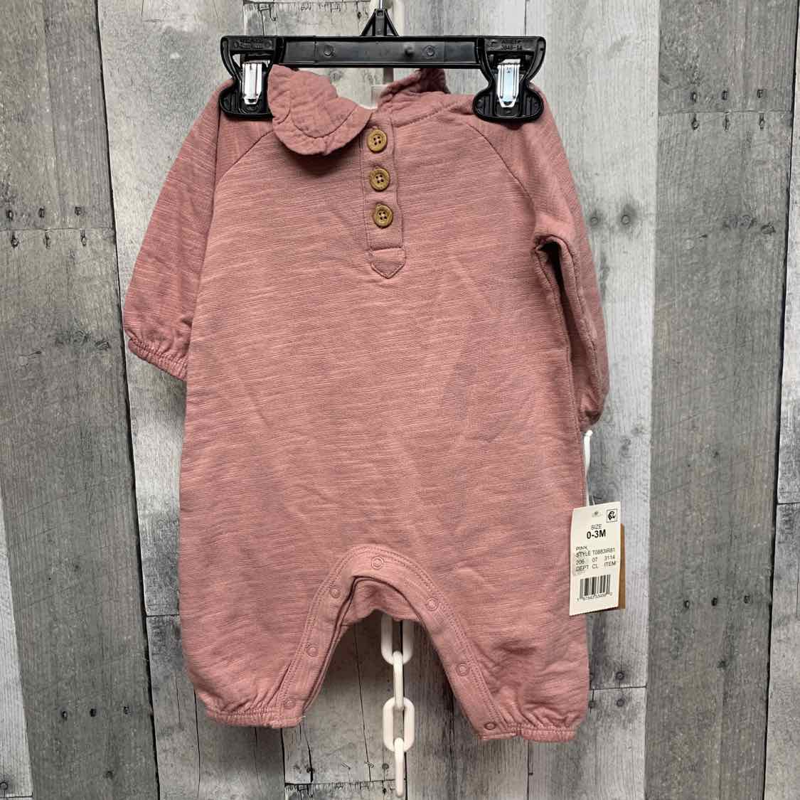 Size 0-3 Months Pink B Brand Romper