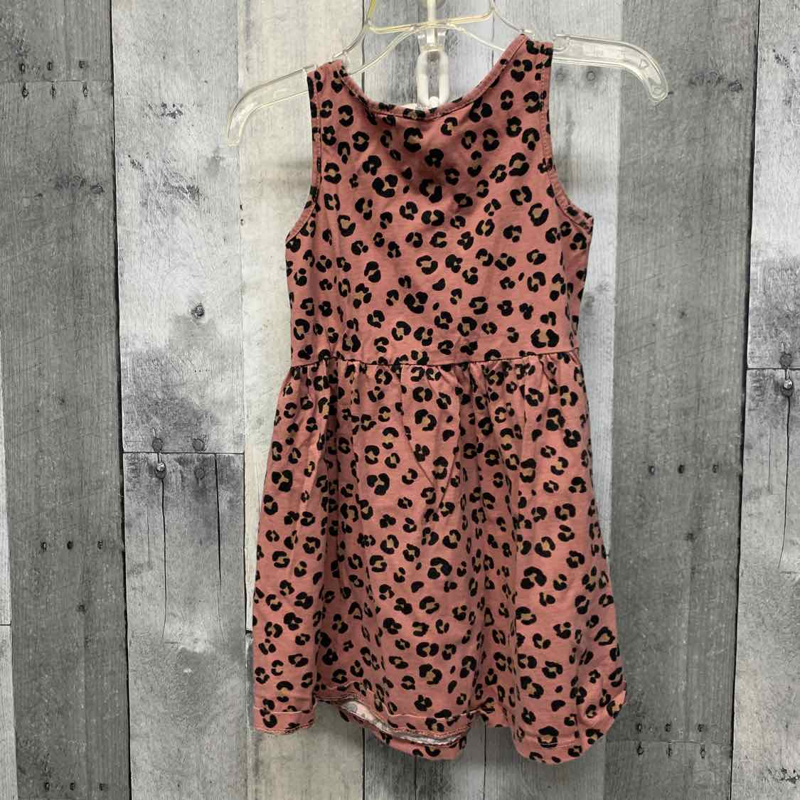 Size 3/4 Pink Print H&M Dress - Knit