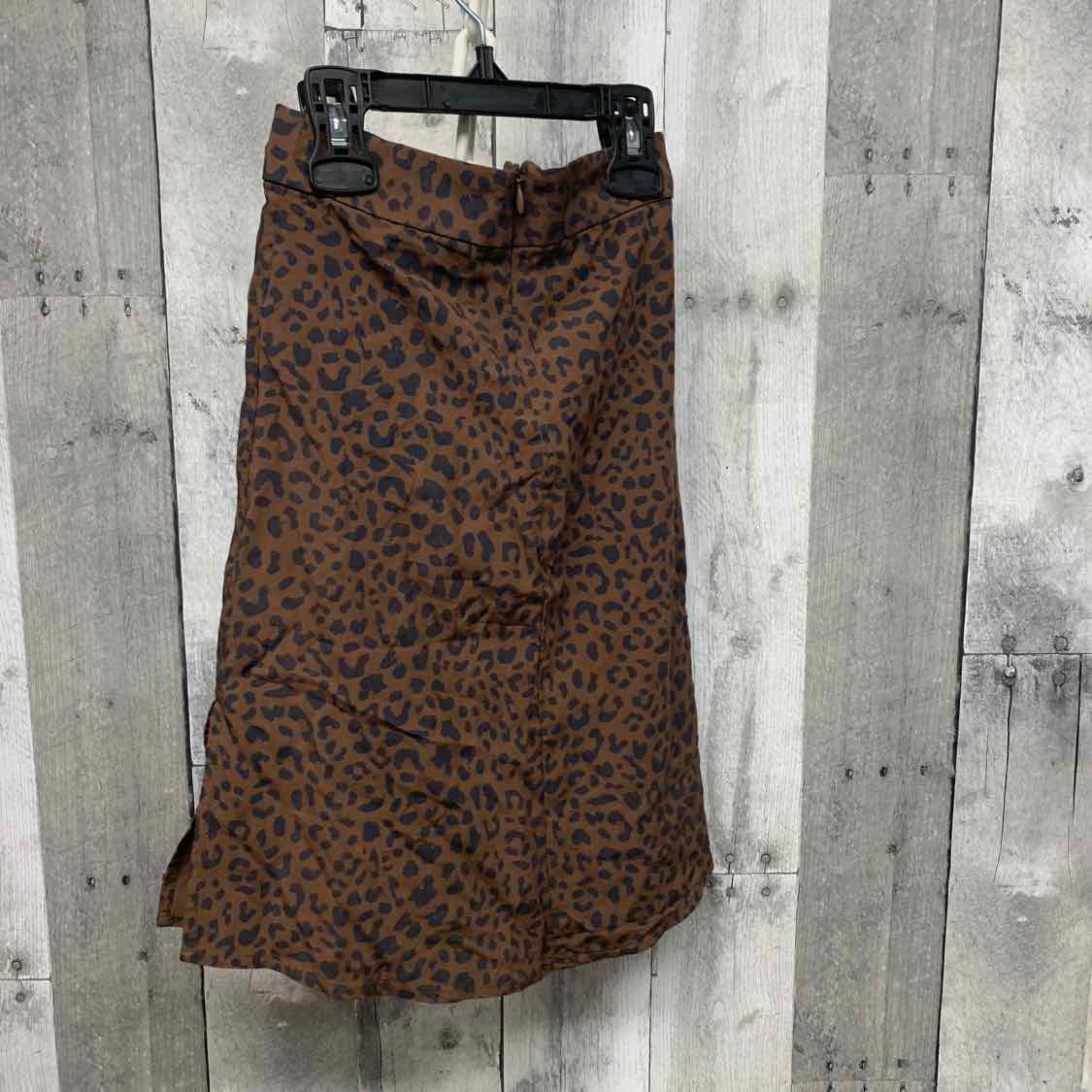 Size 4 Brown Animal Print Carter's Skirt