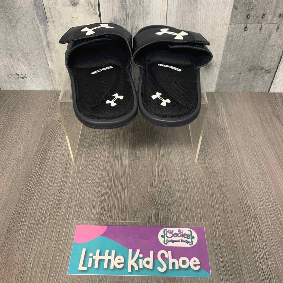 Size 13 Black/White Sport Brand Sandals