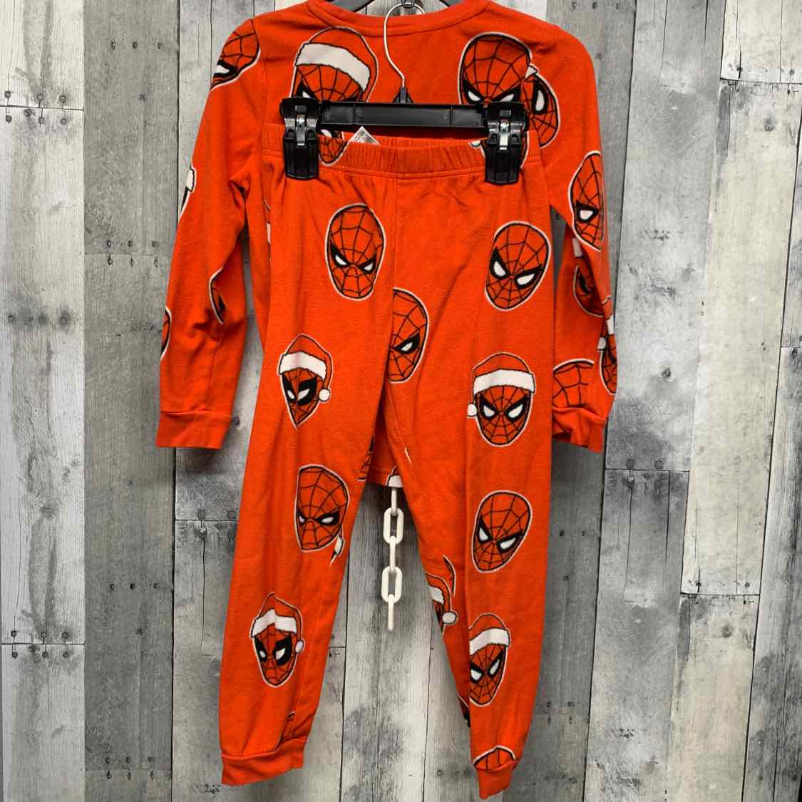 Size 7/8 Red Spiderman 2pc PJs