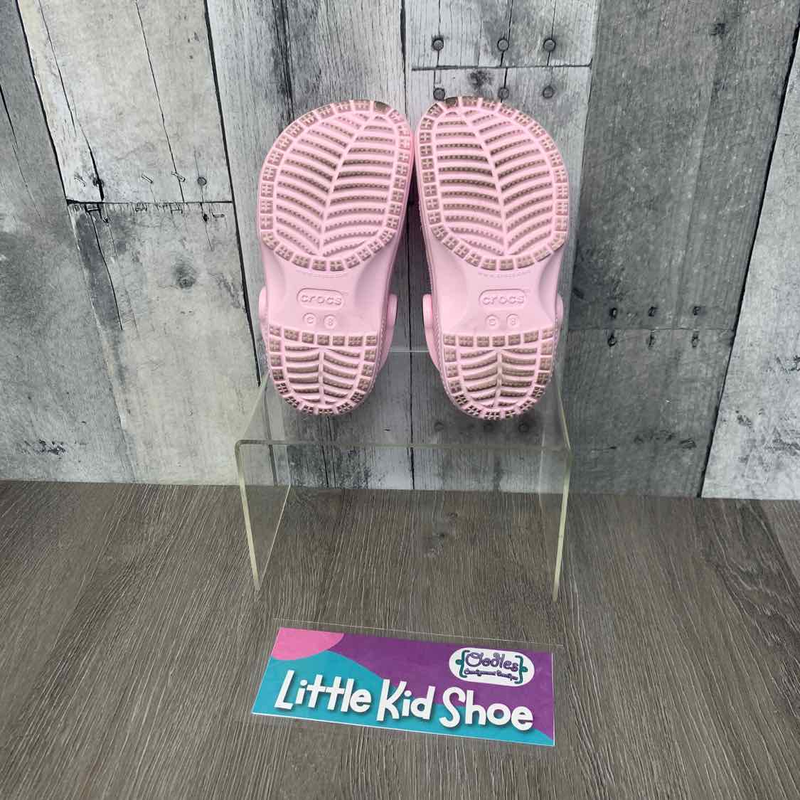 Size 8 Pink Crocs Water Shoes