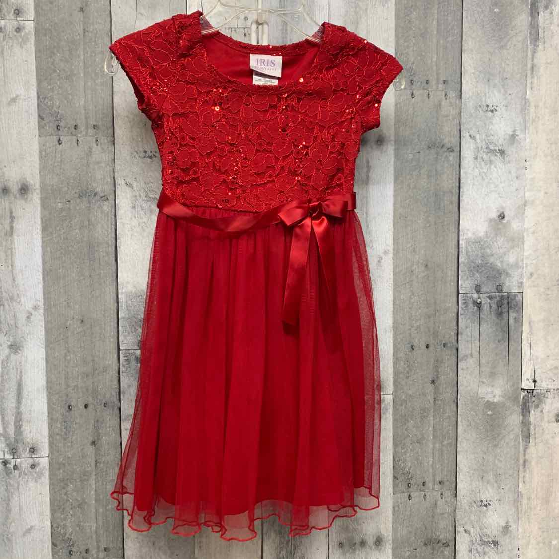 Size 6 Red Mid Brand Dress - Party