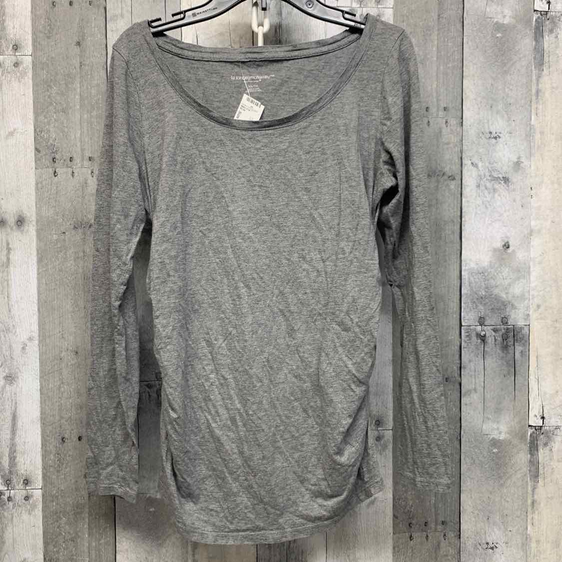 Size XS Gray Liz Lange Long Sleeve Top