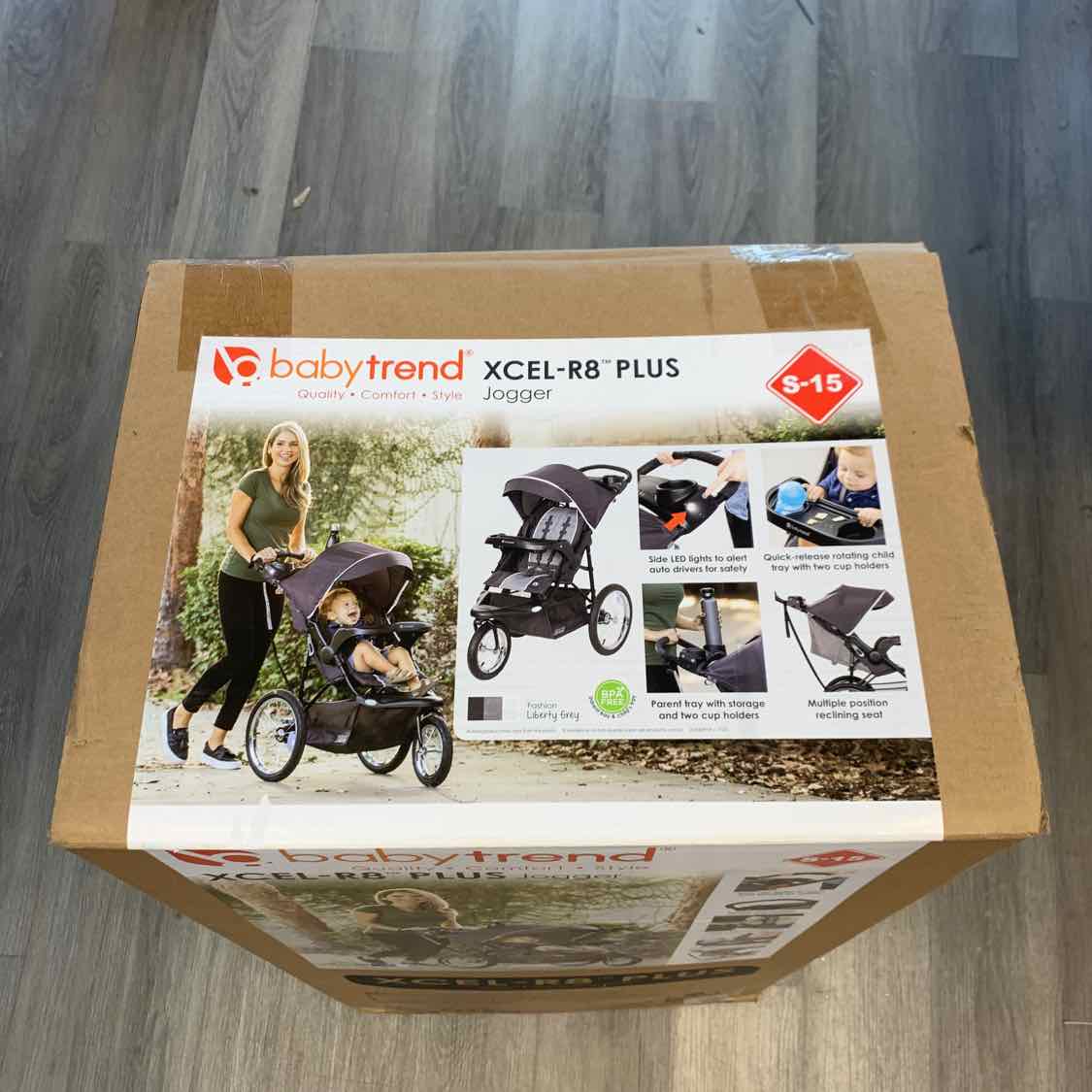 Baby Trend Gray Jogging Stroller