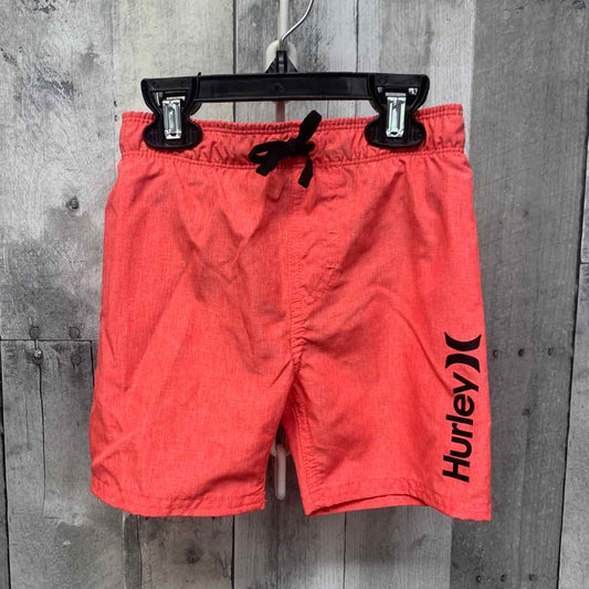 Size 3T Orange Hurley Swim Trunks