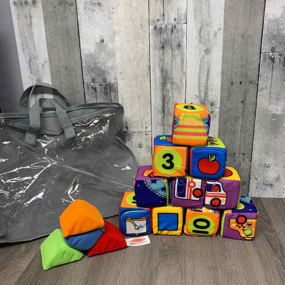 Melissa & Doug Red/Green Blocks