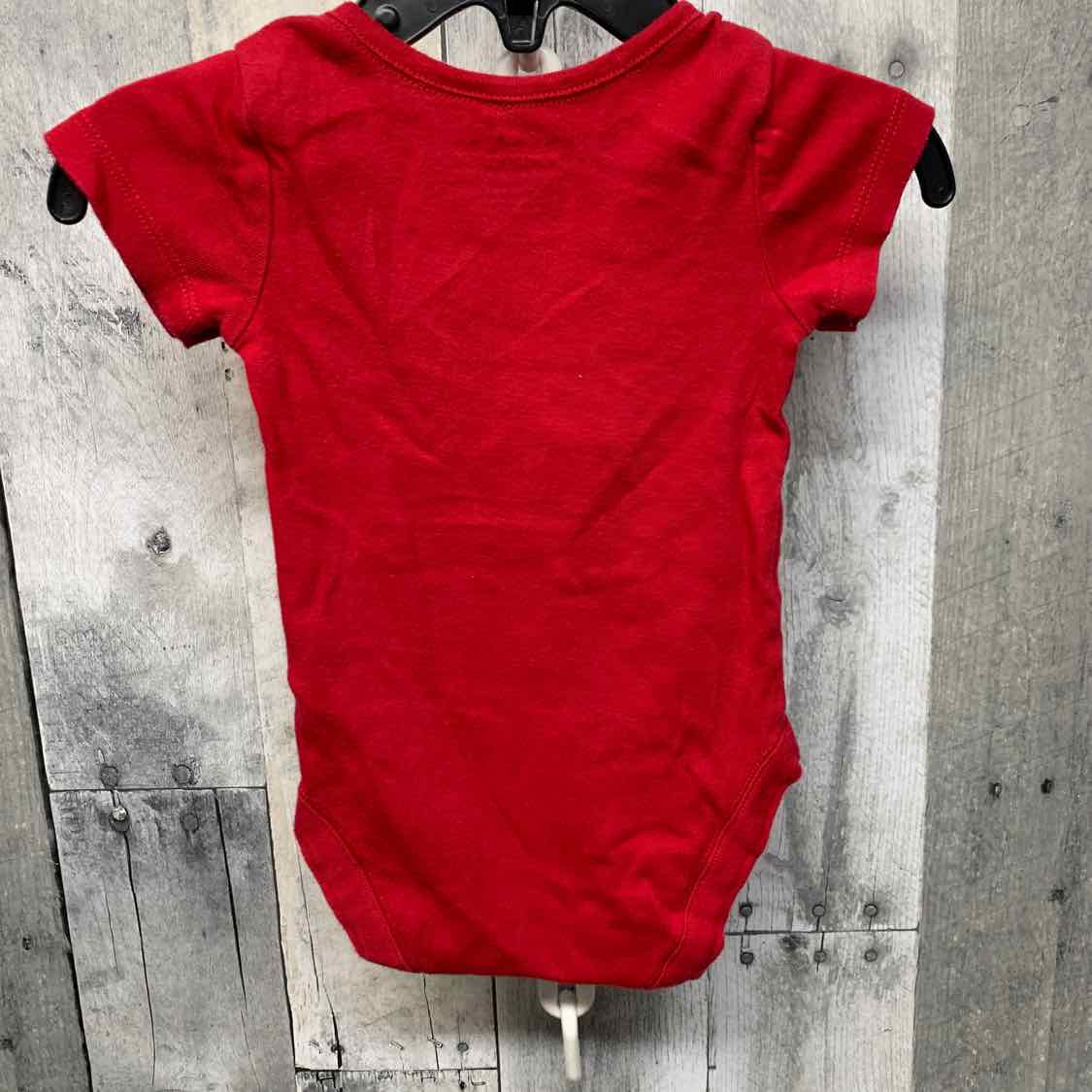 Size 3-6 Months Red Graphic Children's Place Bodysuit