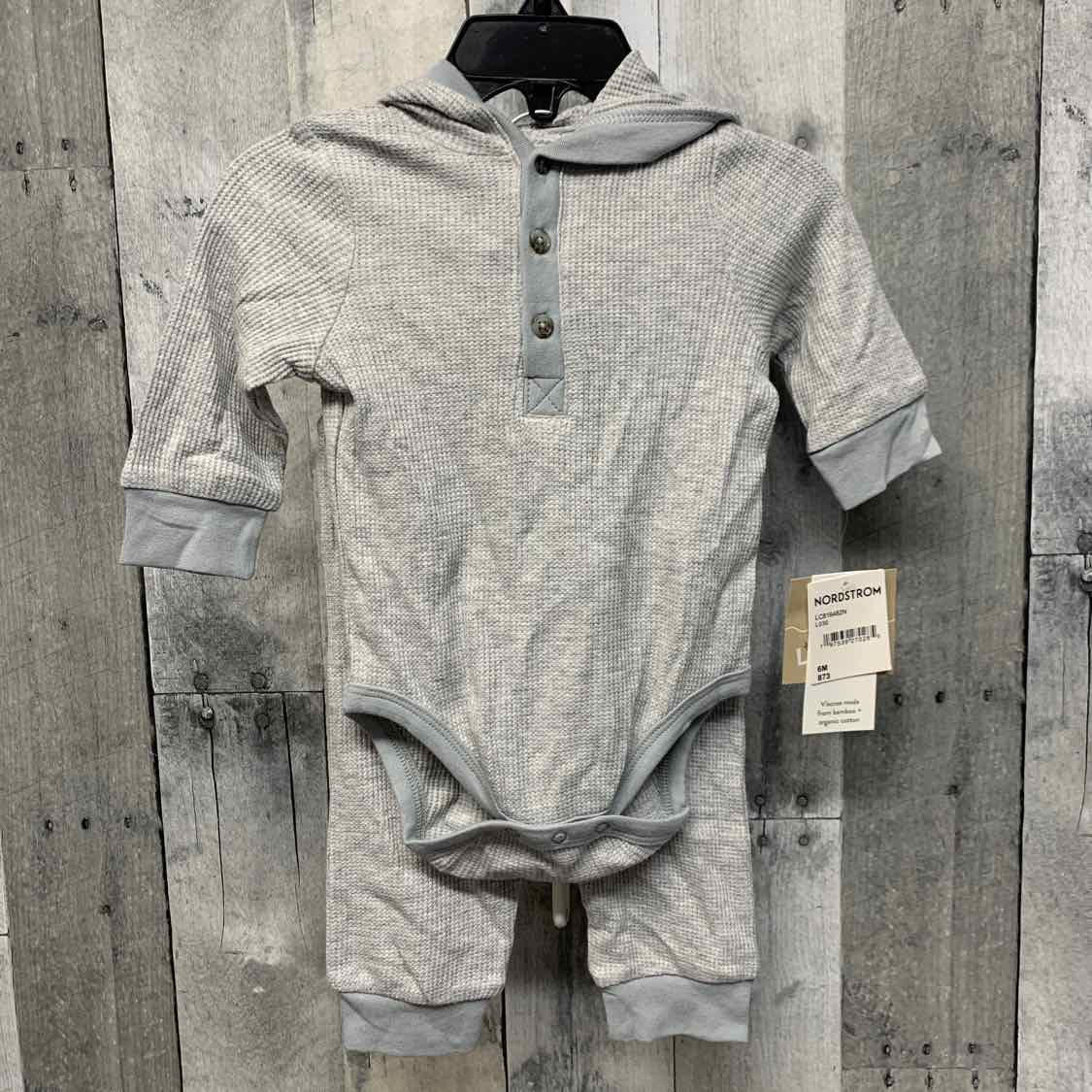 Size 6 Months Gray Little Me Shirt/Pants