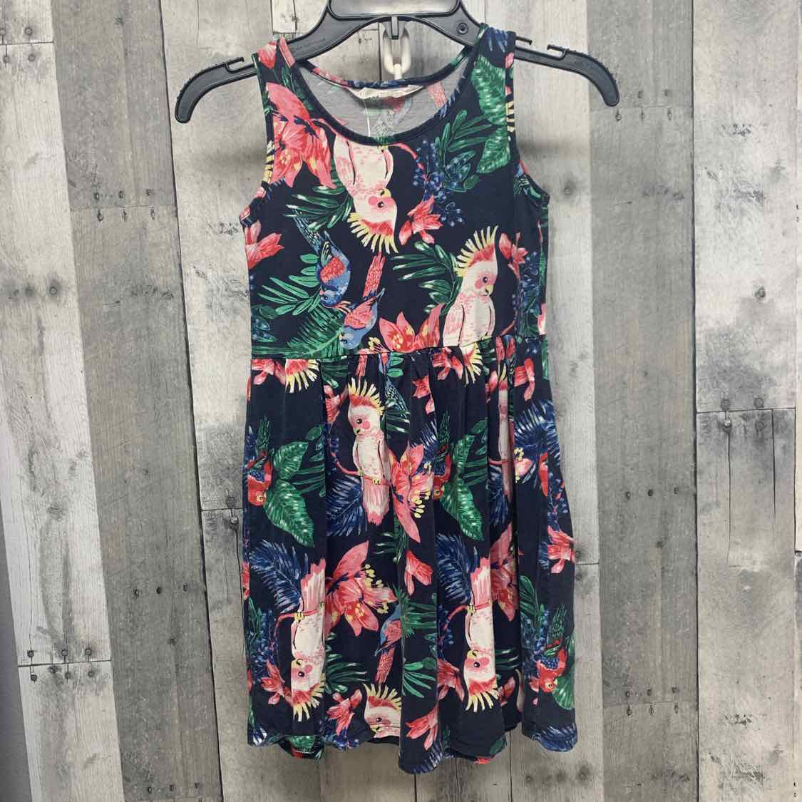 Size 6/8 Navy/Pink H&M Dress - Knit