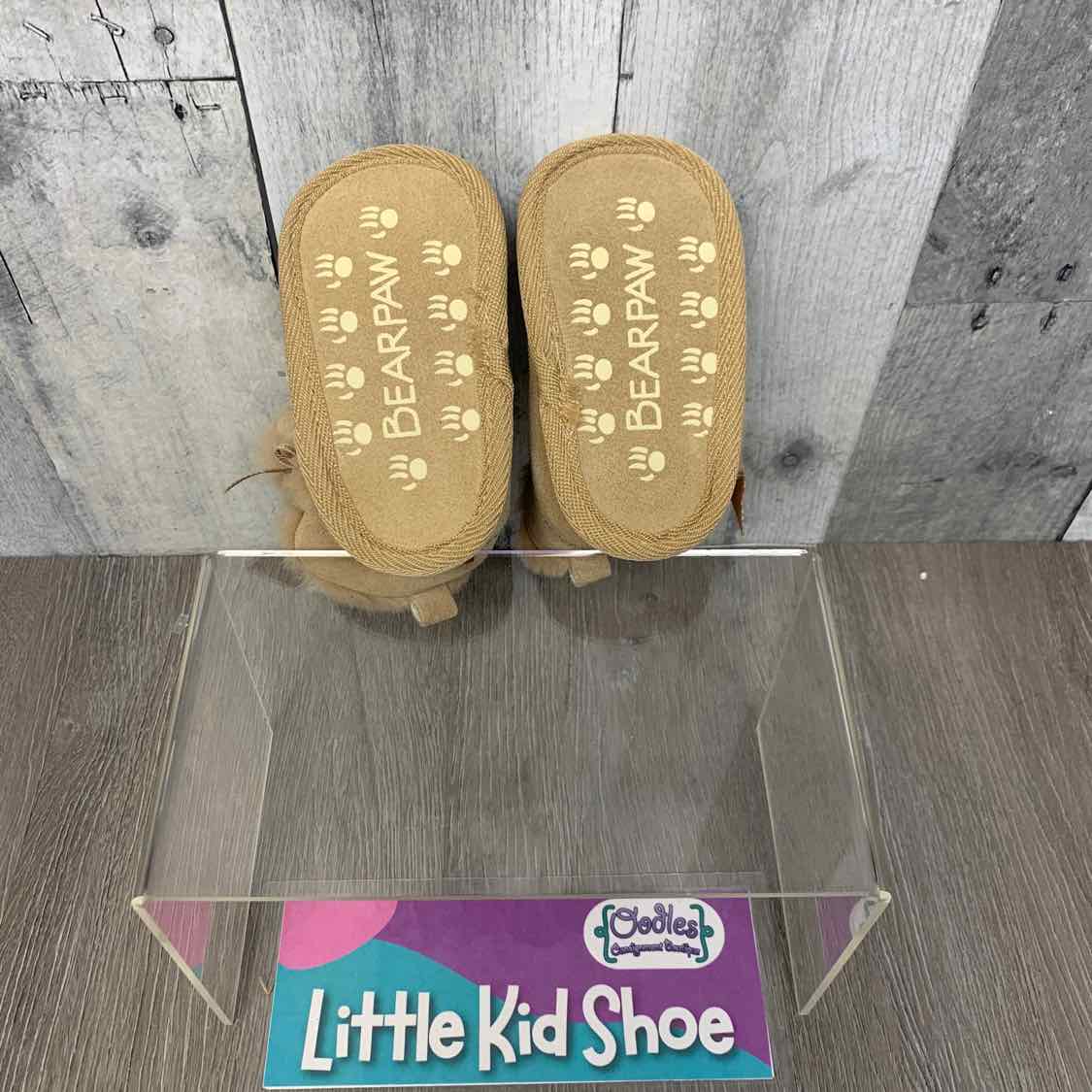 Size 0-6 Months Tan BearPaw Soft Sole Shoes