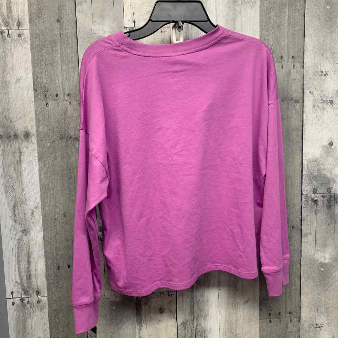 Size 10/12 Purple/Silver Sport Brand Long Sleeve Shirt