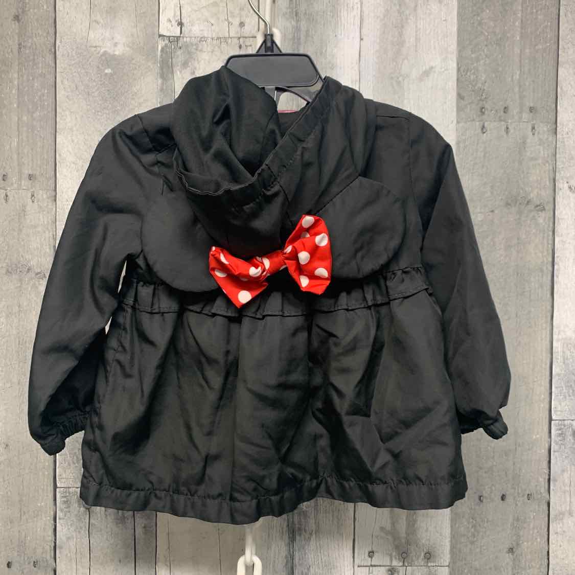 Size 24 Months Black/Red Disney Light Jacket