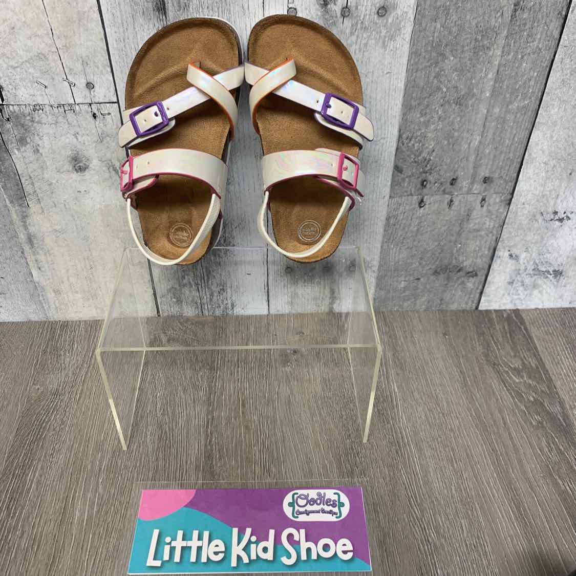 Size 8 White Wonder Nation Sandals