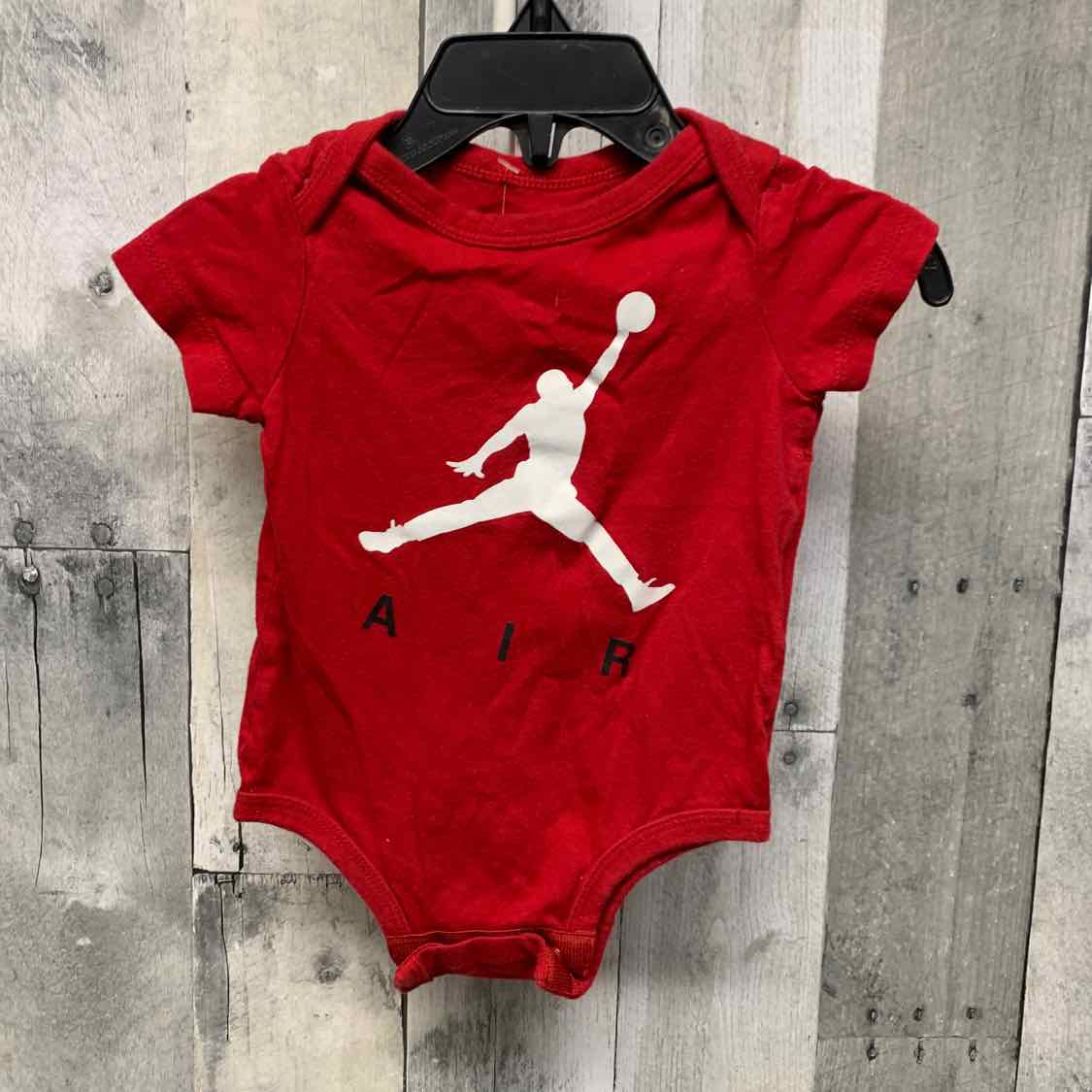 Size 6 Months Red Sport Brand Bodysuit
