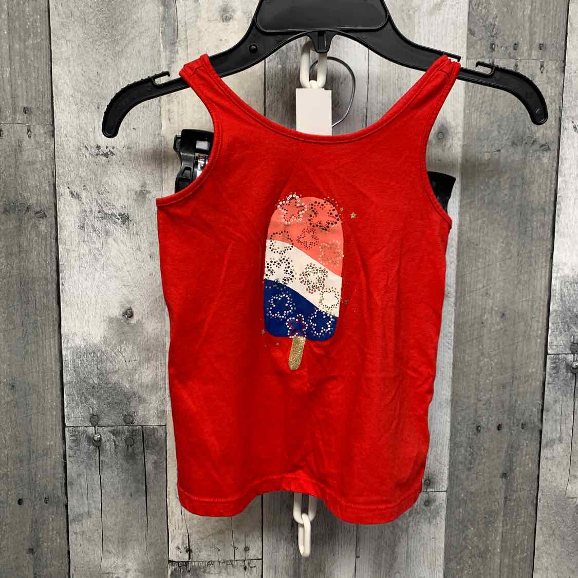 Size 5T Red Graphic Carter's Tank Top