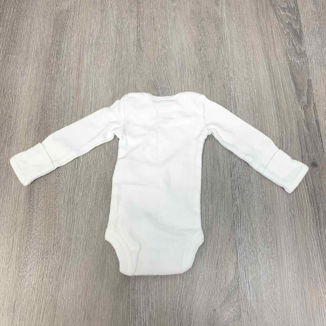 Size Preemie White Child of Mine Bodysuit - OodlesCB