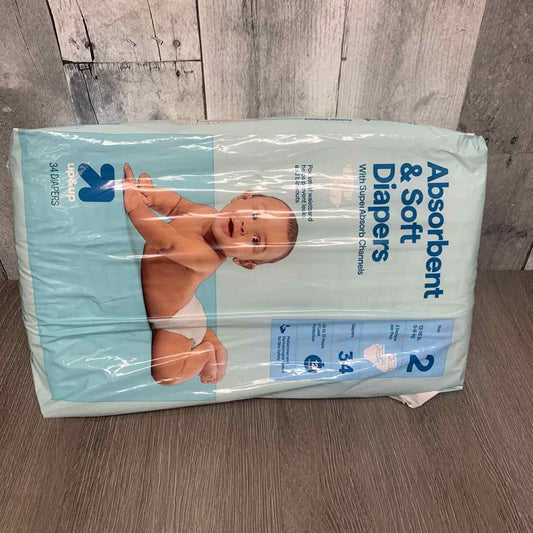 Diaper Size 2 Up & Up Disposable Diapers