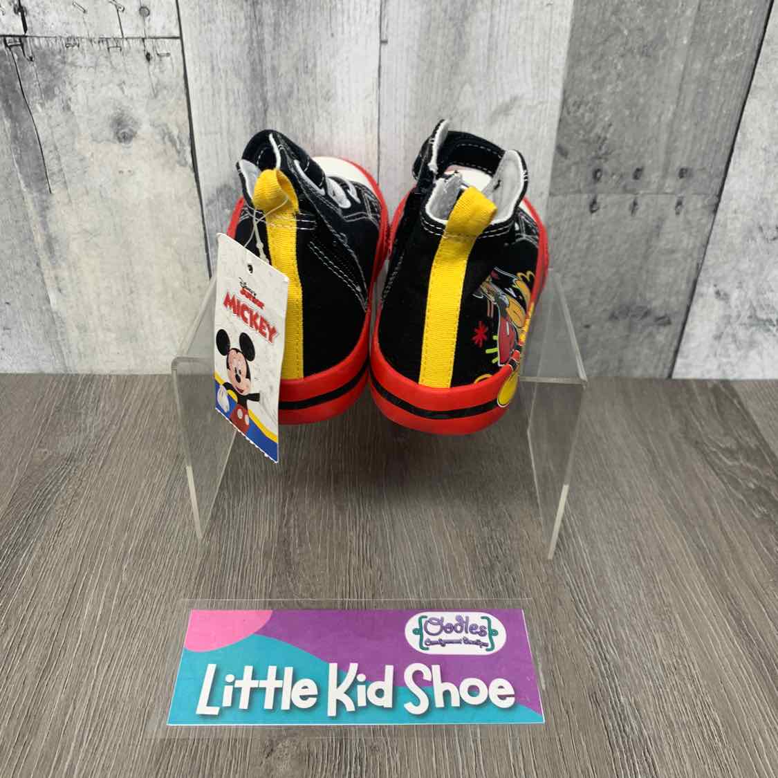 Size 10 Black/Red Disney Sneakers