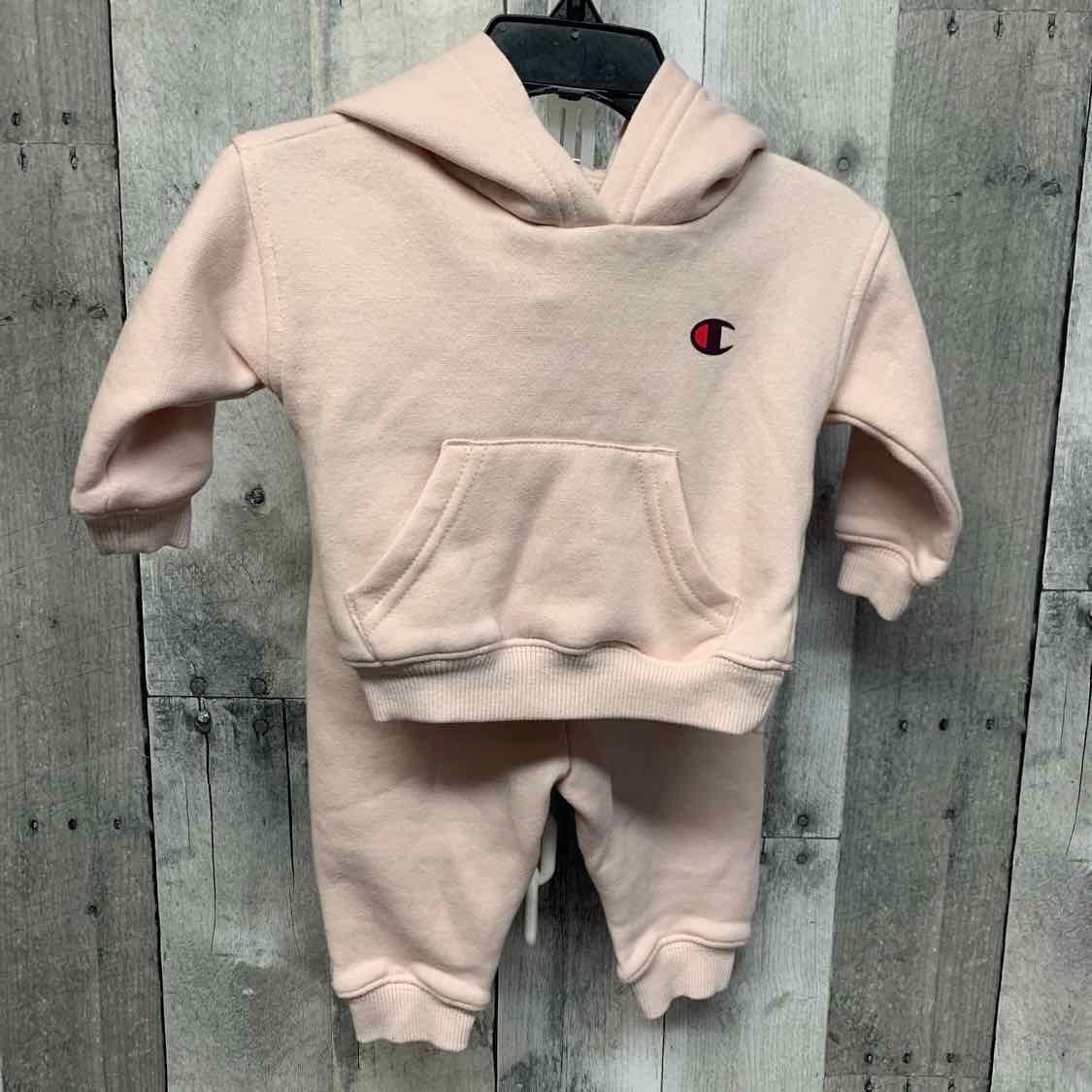 Size 6 Months Pink Champion Jacket/Pants