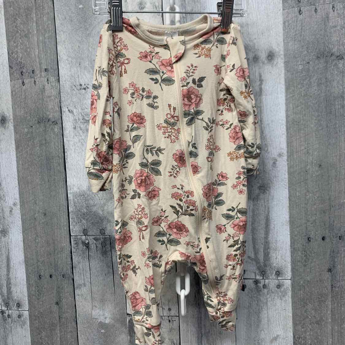 Size 3-6 Months Tan/Pink Modern Moments by Gerber Romper