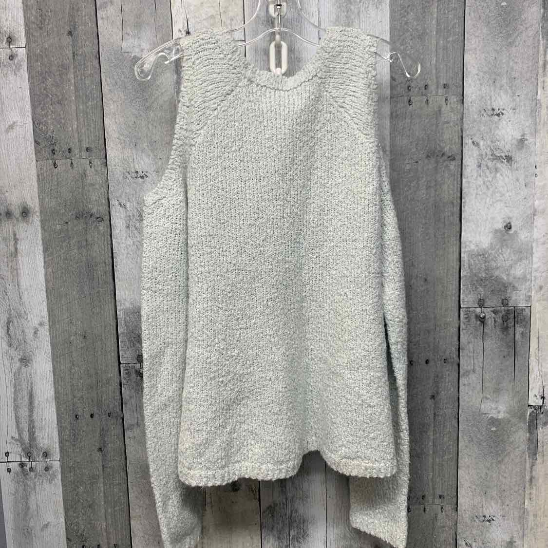 Size 13/14 White Abercrombie Long Sleeve Shirt