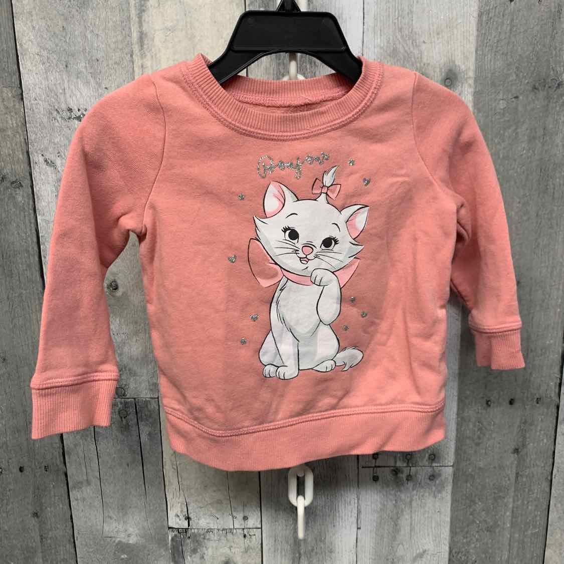 Size 12 Months Pink Graphic Jumping Beans Sweat Shirt